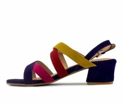 Brand new 🔥 Women's Rag & Co Astrid 👗 Dress 🩴 Sandals Multi Blue 🎉 -London Rag Sales Store 3 393