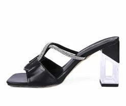 Discount 🎁 Women's London Rag Fineapple 👗 Dress 🩴 Sandals Black 🎁 9 Discount 🎁 Women's London Rag Fineapple 👗 Dress 🩴 Sandals Black 🎁 -London Rag Sales Store 3 4