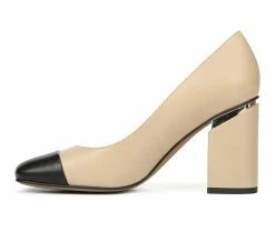 New ✨ Women's Franco Sarto Roller Pumps Beige/Black ✨ -London Rag Sales Store 3 434
