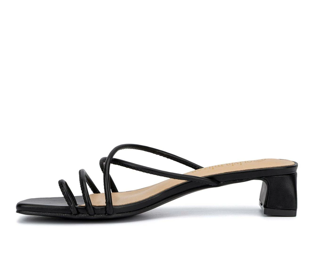 Best Pirce 🥰 Women's Olivia Miller Louella 👗 Dress 🩴 Sandals Black 😉 4 Best Pirce 🥰 Women's Olivia Miller Louella 👗 Dress 🩴 Sandals Black 😉 - Image 4