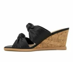 Best deal ✔️ Women's Esprit Victoria Wedge 🩴 Sandals Black 🥰 -London Rag Sales Store 3 559