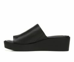 Cheap 🌟 Women's Franco Sarto Cessa Platform Wedge 🩴 Sandals Black 😀 -London Rag Sales Store 3 564