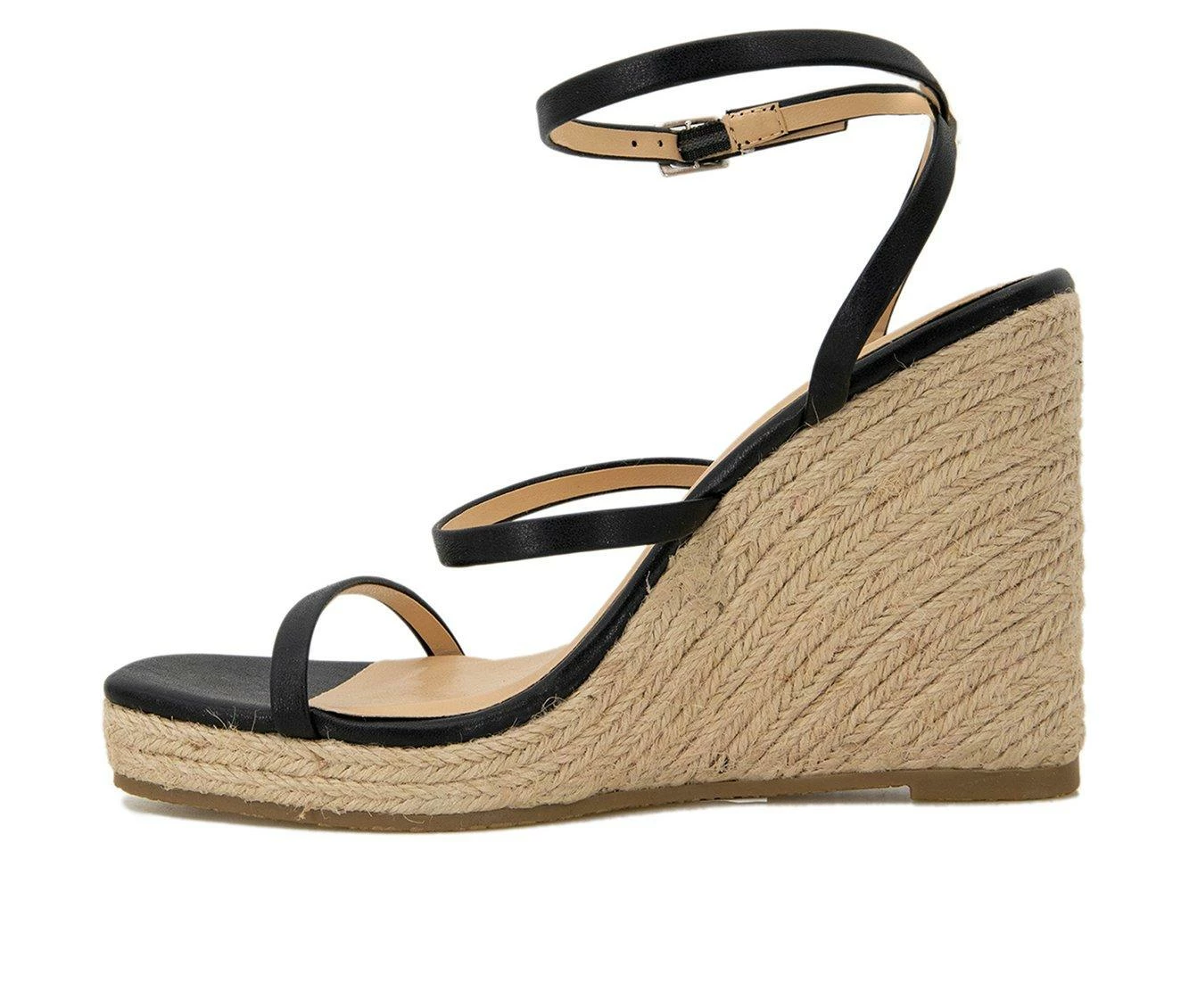 Outlet ๐ Women's XOXO Uliana Espadrille Wedge ๐ฉด Sandals Black ๐ฏ 4 Outlet ๐ Women's XOXO Uliana Espadrille Wedge ๐ฉด Sandals Black ๐ฏ - Image 4