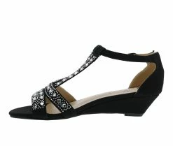 Buy 👏 Women's Bellini Laaris Wedge 👗 Dress 🩴 Sandals Black 😀 -London Rag Sales Store 3 578