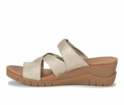 Buy 🌟 Women's Baretraps Canice Slip-Resistant Wedge 🩴 Sandals Champagne 😀 -London Rag Sales Store 3 579
