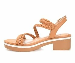 Flash Sale 🎁 Women's Journee Collection Taralie 👗 Dress 🩴 Sandals Tan ⌛ -London Rag Sales Store 3 58