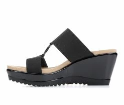 Deals 👍 Women's Anne Klein Reese Wedges Black ⭐ -London Rag Sales Store 3 590