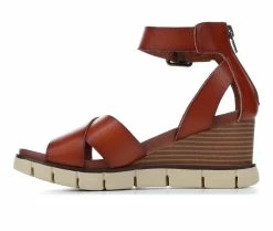 Discount 🔥 Women's MIA Dina Wedges Cognac 😉 -London Rag Sales Store 3 598