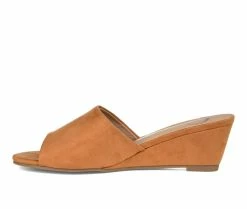 Best deal 🛒 Women's Journee Collection Pavan Wedges Tan 💯 -London Rag Sales Store 3 605