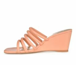 Cheap 🧨 Women's Journee Collection Rizie Wedges Pink 🧨 -London Rag Sales Store 3 609