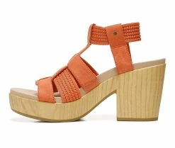 Deals 👍 Women's Dr. Scholls Blossom Platform 🩴 Sandals Coral Gold 🎉 -London Rag Sales Store 3 61