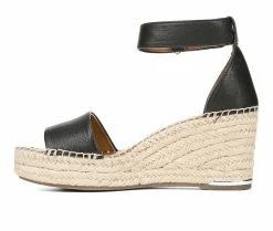 Buy 💯 Women's Franco Sarto L-Clemens Wedge 🩴 Sandals Black 🤩 -London Rag Sales Store 3 616