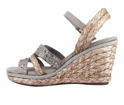 Deals 🎁 Women's Impo Ossie Wedge 🩴 Sandals Simply Taupe ❤️ -London Rag Sales Store 3 621