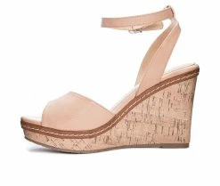 Best Pirce 👍 Women's CL By Laundry Booming Wedges Dark Nude ⌛ -London Rag Sales Store 3 634