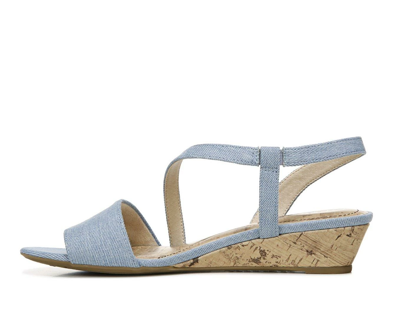 Best Pirce ๐ Women's LifeStride Yasmine Wedge ๐ฉด Sandals Light Blue ๐คฉ 4 Best Pirce ๐ Women's LifeStride Yasmine Wedge ๐ฉด Sandals Light Blue ๐คฉ - Image 4