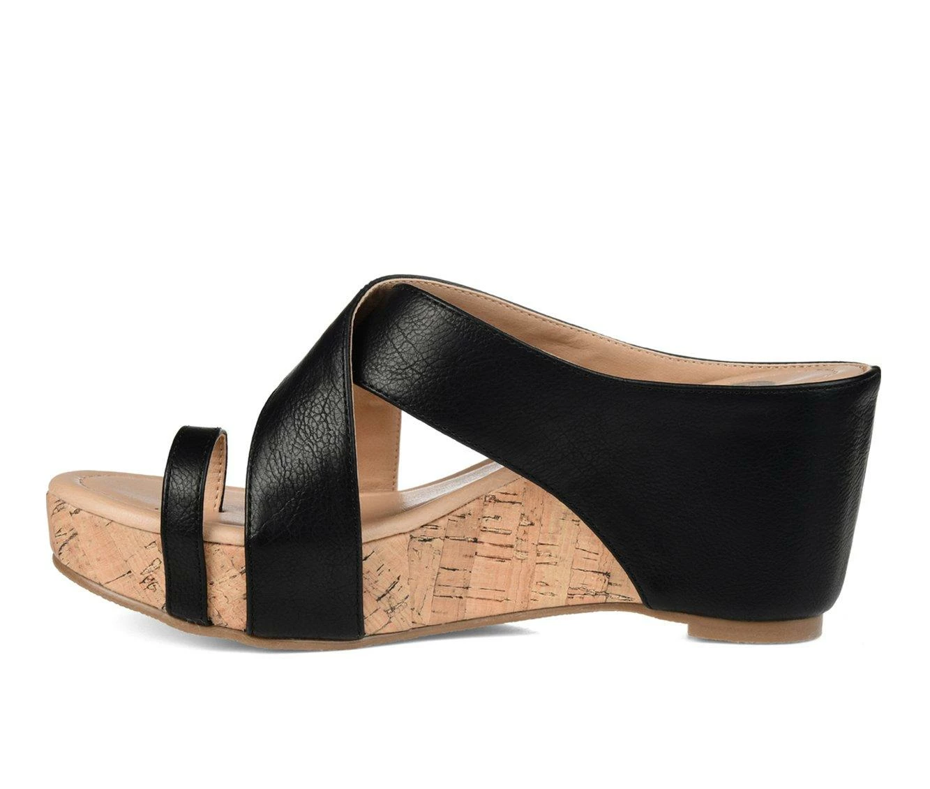 Brand new 🎉 Women's Journee Collection Rayna Wedge 🩴 Sandals Black 😍 4 Brand new 🎉 Women's Journee Collection Rayna Wedge 🩴 Sandals Black 😍 - Image 4