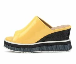 Flash Sale 👍 Women's L'Artiste Alurrin Platform Wedges Yellow ⭐ -London Rag Sales Store 3 655