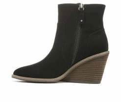 Promo 😉 Women's Dr. Scholls Mirage Wedge Booties Black 🔥 9 Promo 😉 Women's Dr. Scholls Mirage Wedge Booties Black 🔥 -London Rag Sales Store 3 688