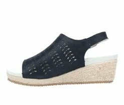 Best deal 🔥 Women's Propet Marlo Wedge 🩴 Sandals Black 😍 -London Rag Sales Store 3 694