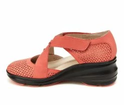 Discount 🤩 Women's Jambu Belize Wedges Coral 🔥 -London Rag Sales Store 3 701