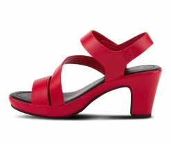 Top 10 😉 Women's Patrizia Asymadade 👗 Dress 🩴 Sandals Red 🔥 -London Rag Sales Store 3 749