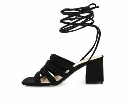 Buy 😍 Women's Journee Collection Sevyn 👗 Dress 🩴 Sandals Black ✔️ -London Rag Sales Store 3 76