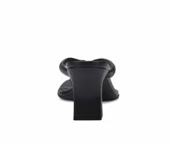 Promo 😍 Women's Aerosoles Giana 👗 Dress 🩴 Sandals Black 🎉 -London Rag Sales Store 3 765