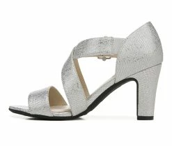 Best deal 🥰 Women's LifeStride Carlyle 👗 Dress 🩴 Sandals Island Silver 😀 -London Rag Sales Store 3 769