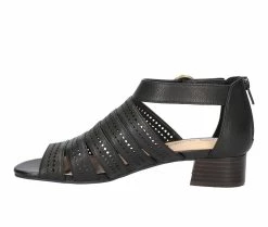 Wholesale 👍 Women's Bella Vita Betsy 👗 Dress 🩴 Sandals Black Leather 🥰 -London Rag Sales Store 3 77