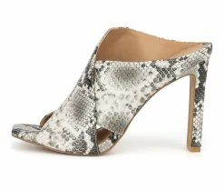 New 🧨 Women's New York And Company Sofia 👗 Dress 🩴 Sandals Grey Snake ✨ -London Rag Sales Store 3 778