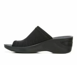 Best deal ⌛ Women's BZEES Deluxe Wedge 🩴 Sandals Black 🎁 -London Rag Sales Store 3 78