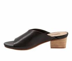 Budget 😍 Women's Softwalk Parker Mule 👠 Heels Black ⭐ -London Rag Sales Store 3 785