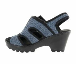 Cheapest ❤️ Women's Bernie Mev Lina Heeled 🩴 Sandals Light Denim ✨ 9 Cheapest ❤️ Women's Bernie Mev Lina Heeled 🩴 Sandals Light Denim ✨ -London Rag Sales Store 3 796