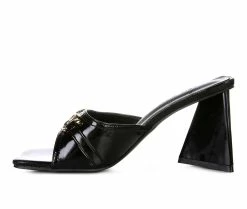 Coupon 🤩 Women's London Rag Salisbury 👗 Dress 🩴 Sandals Black 🔥 -London Rag Sales Store 3 822