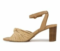 New 👏 Women's KENSIE Kaiko Heeled 👗 Dress 🩴 Sandals Natural 💯 -London Rag Sales Store 3 83