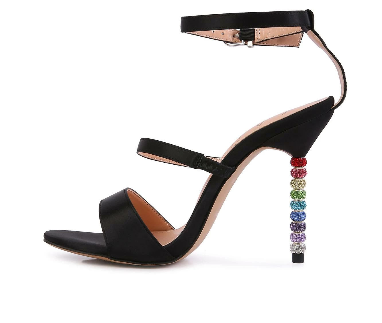 Best Sale 👍 Women's London Rag Suit 👗 Dress 🩴 Sandals Black 😀 4 Best Sale 👍 Women's London Rag Suit 👗 Dress 🩴 Sandals Black 😀 - Image 4