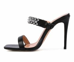 Best Pirce 🤩 Women's London Rag Bandy 👗 Dress 🩴 Sandals Black 🛒 -London Rag Sales Store 3 845