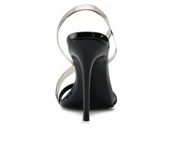 Wholesale 🎉 Women's Nine West Magee Stiletto 👗 Dress 🩴 Sandals Black 🤩 -London Rag Sales Store 3 886