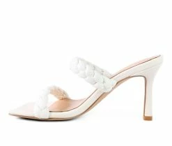 Wholesale ⭐ Women's London Rag Beladona 👗 Dress 🩴 Sandals White ✨ -London Rag Sales Store 3 893