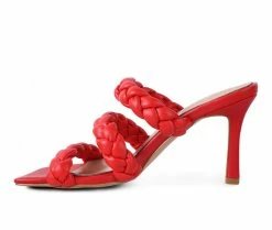 Best reviews of 🌟 Women's London Rag High Bae 👗 Dress 🩴 Sandals Red ⌛ -London Rag Sales Store 3 899