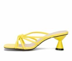 Brand new 🤩 Women's Torgeis Cultivar 👗 Dress 🩴 Sandals Yellow 👏 -London Rag Sales Store 3 907