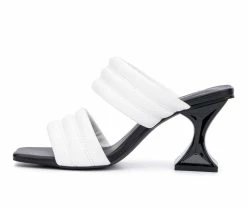 Cheap 🛒 Women's Torgeis Chenille 👗 Dress 🩴 Sandals White ❤️ -London Rag Sales Store 3 909