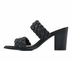 Flash Sale ⌛ Women's White Mountain By Far Heeled 👗 Dress 🩴 Sandals Black ⭐ 9 Flash Sale ⌛ Women's White Mountain By Far Heeled 👗 Dress 🩴 Sandals Black ⭐ -London Rag Sales Store 3 98