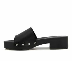 Best Pirce 🎁 Women's Esprit Caylee Heeled 👗 Dress 🩴 Sandals Black 💯 -London Rag Sales Store 3 99