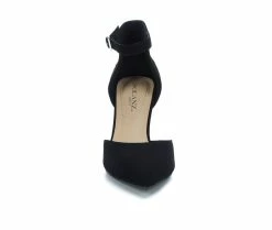 Best Sale 😀 Women's Solanz Upkeep Pumps Black Nub 🎉 -London Rag Sales Store 4 1018