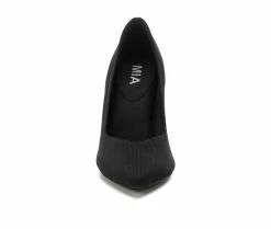 Wholesale 👏 Women's MIA Maire Pumps Black Knit 🌟 -London Rag Sales Store 4 1019