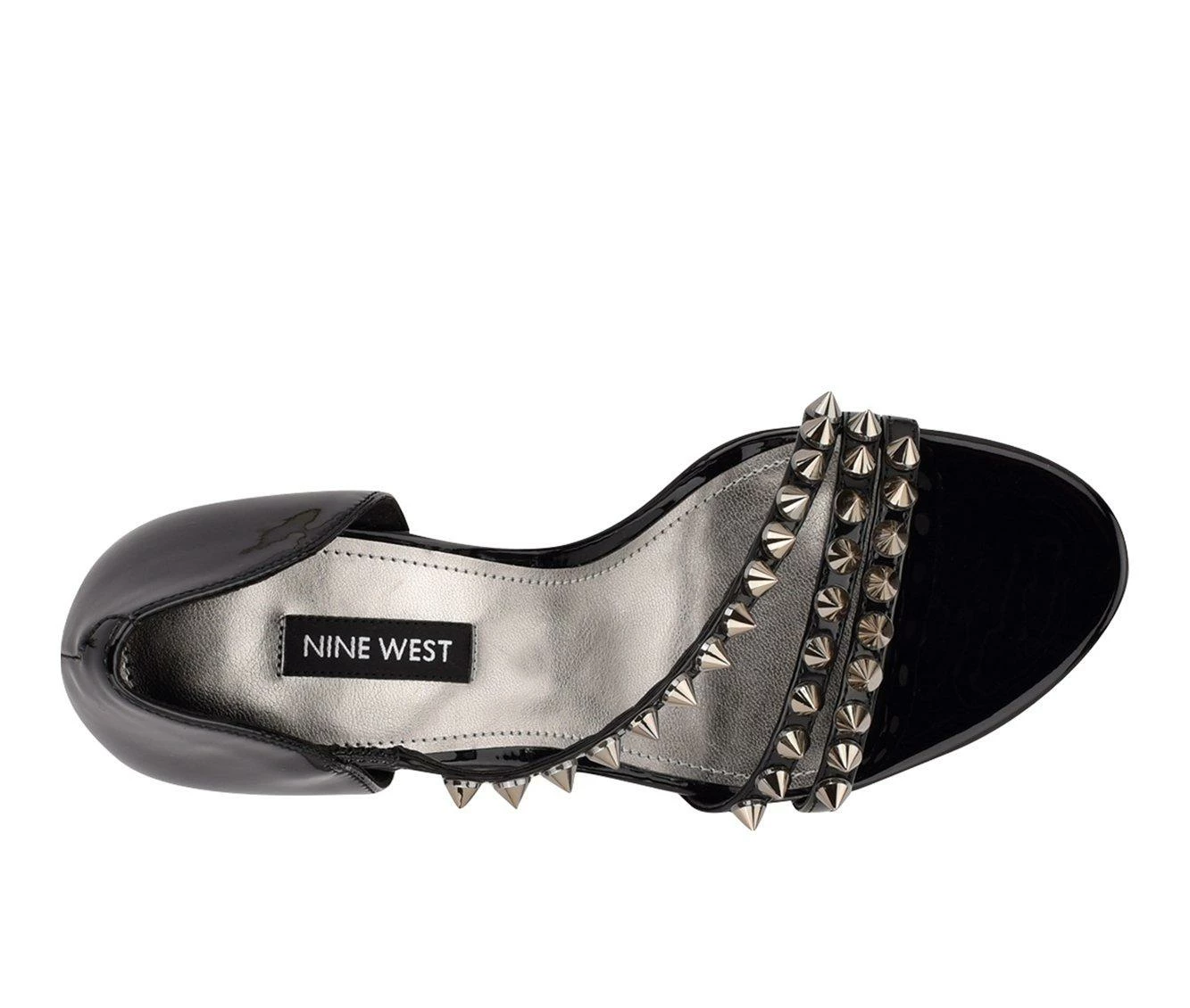 Deals 👍 Women's Nine West Fabla 👗 Dress 🩴 Sandals Black Patent 👍 5 Deals 👍 Women's Nine West Fabla 👗 Dress 🩴 Sandals Black Patent 👍 - Image 5