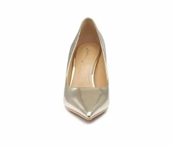 Hot Sale 🎉 Women's London Rag Poudre Pumps Gold 👏 -London Rag Sales Store 4 1087