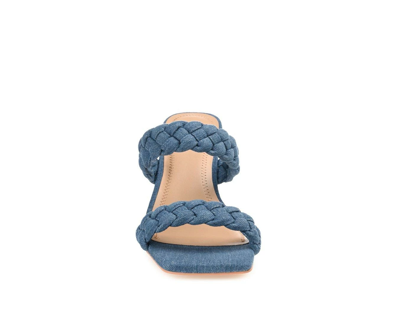 Coupon 🥰 Women's Journee Collection Bronte 👗 Dress 🩴 Sandals Denim 🤩 5 Coupon 🥰 Women's Journee Collection Bronte 👗 Dress 🩴 Sandals Denim 🤩 - Image 5