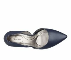 Top 10 👍 Women's Bandolino Grenow Pumps Dark Blue 🔥 -London Rag Sales Store 4 1149